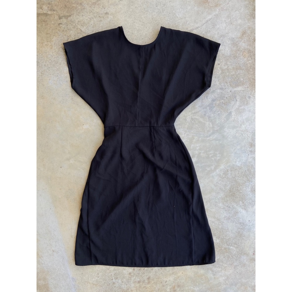 TOPSHOP Dolman Short Sleeve Wrap Dress Size 4 - Picture 3 of 6